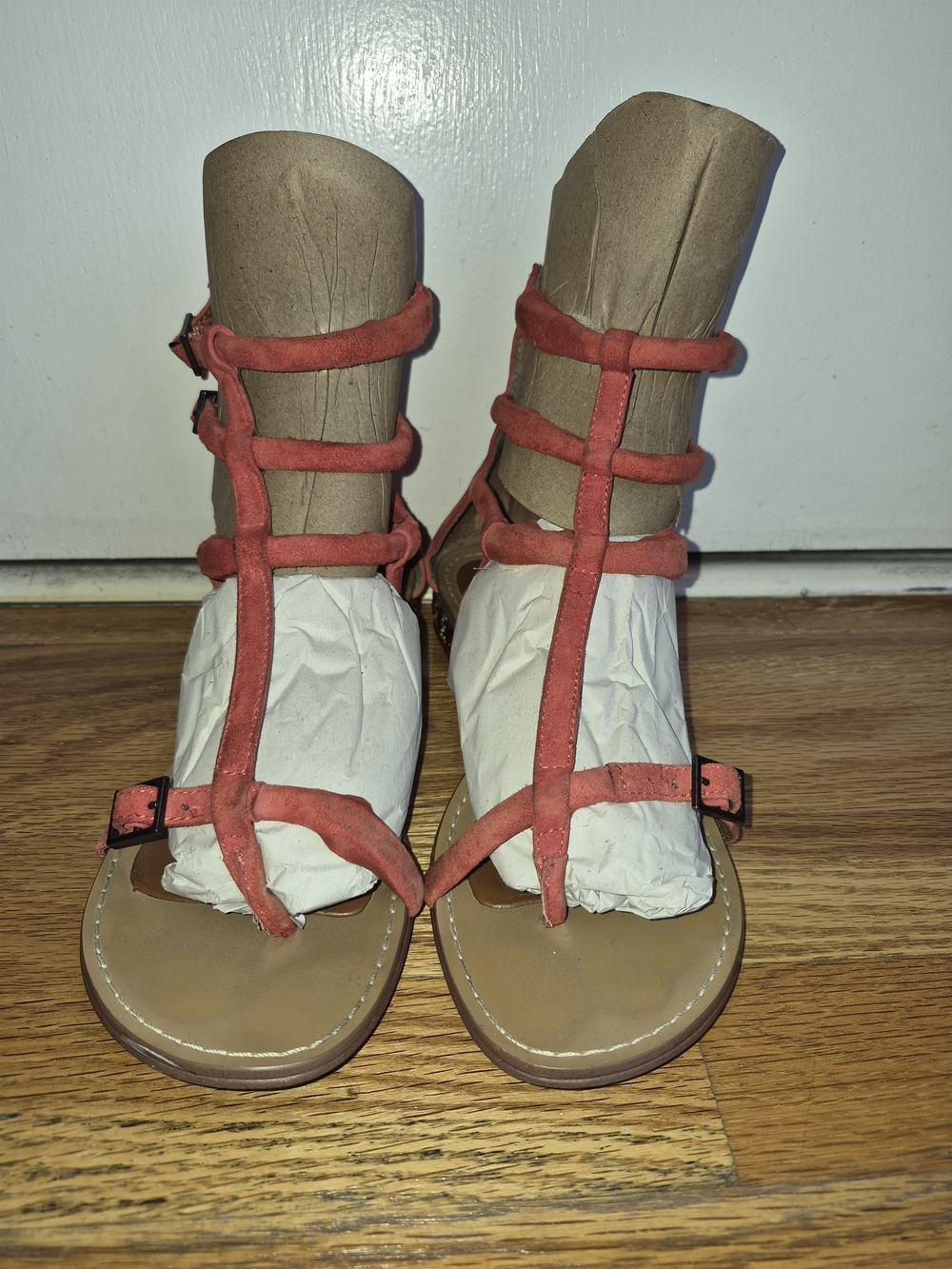 Boutique 9 Coral Suede Strappy Gladiator Sandals